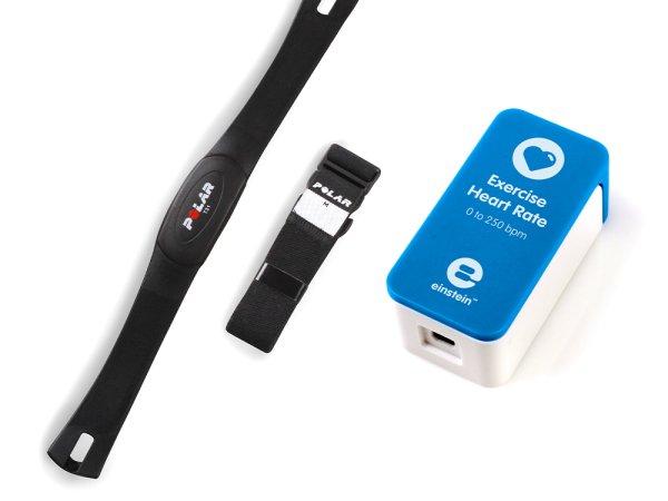 Sensor de frequência cardíaca em exercício