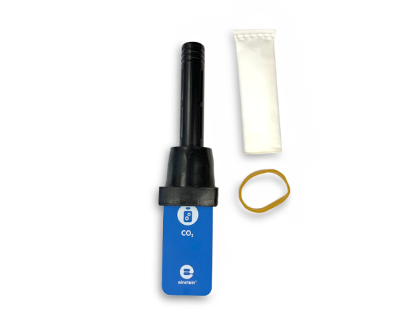 Capa impermeável para sensor de CO₂